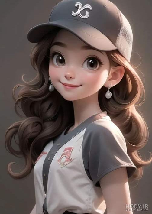 عکس کارتونی دخترانه برای پروفایل ❤️ [ بهترین تصاویر ]