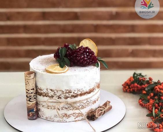 عکس کیک شب یلدا برای عروس