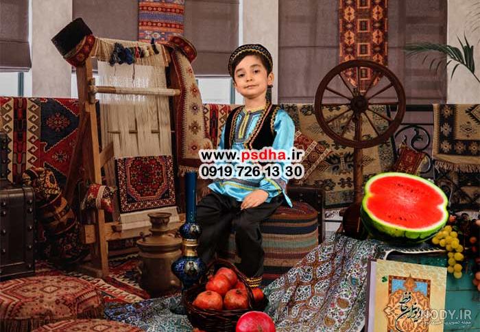 مجموعه 5 پس زمینه عکس شب یلدا - کد 9 - فارس گرافیک