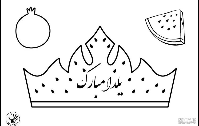 نقاشی در مورد شب یلدا 2024؛ تقدیم به بچه های خلاق پرانرژی (یلداتون پیشاپیش  مبارک) - گـُـ✿ـلـی مُــــב