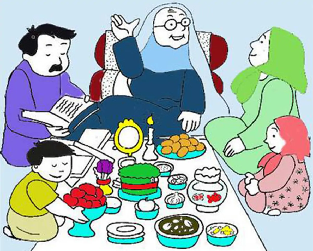 عکس خفن عکس شب یلدا انیمیشنی