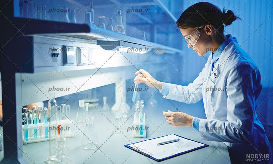  عکس آزمایشگاه کارتونی