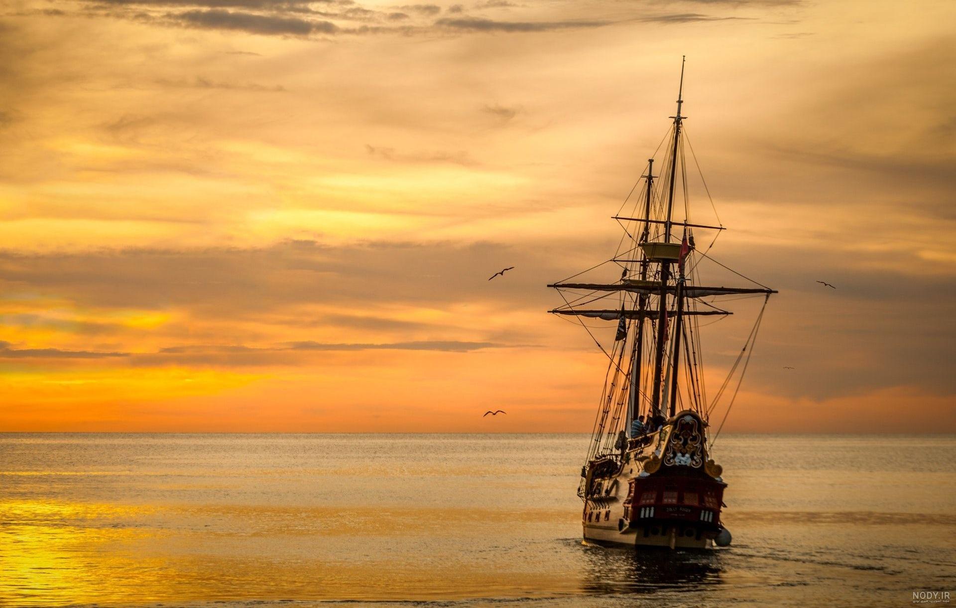 عکس دریا در شب برای پروفایل