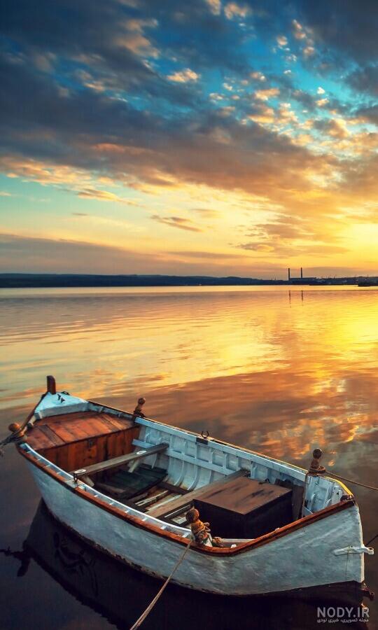 عکس دریا در شب برای پروفایل