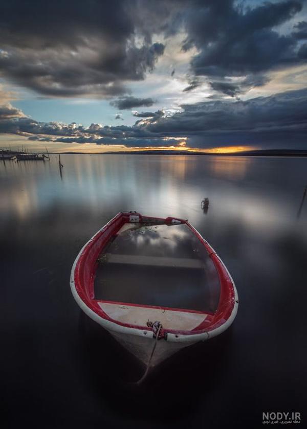 عکس دریا در شب برای پروفایل