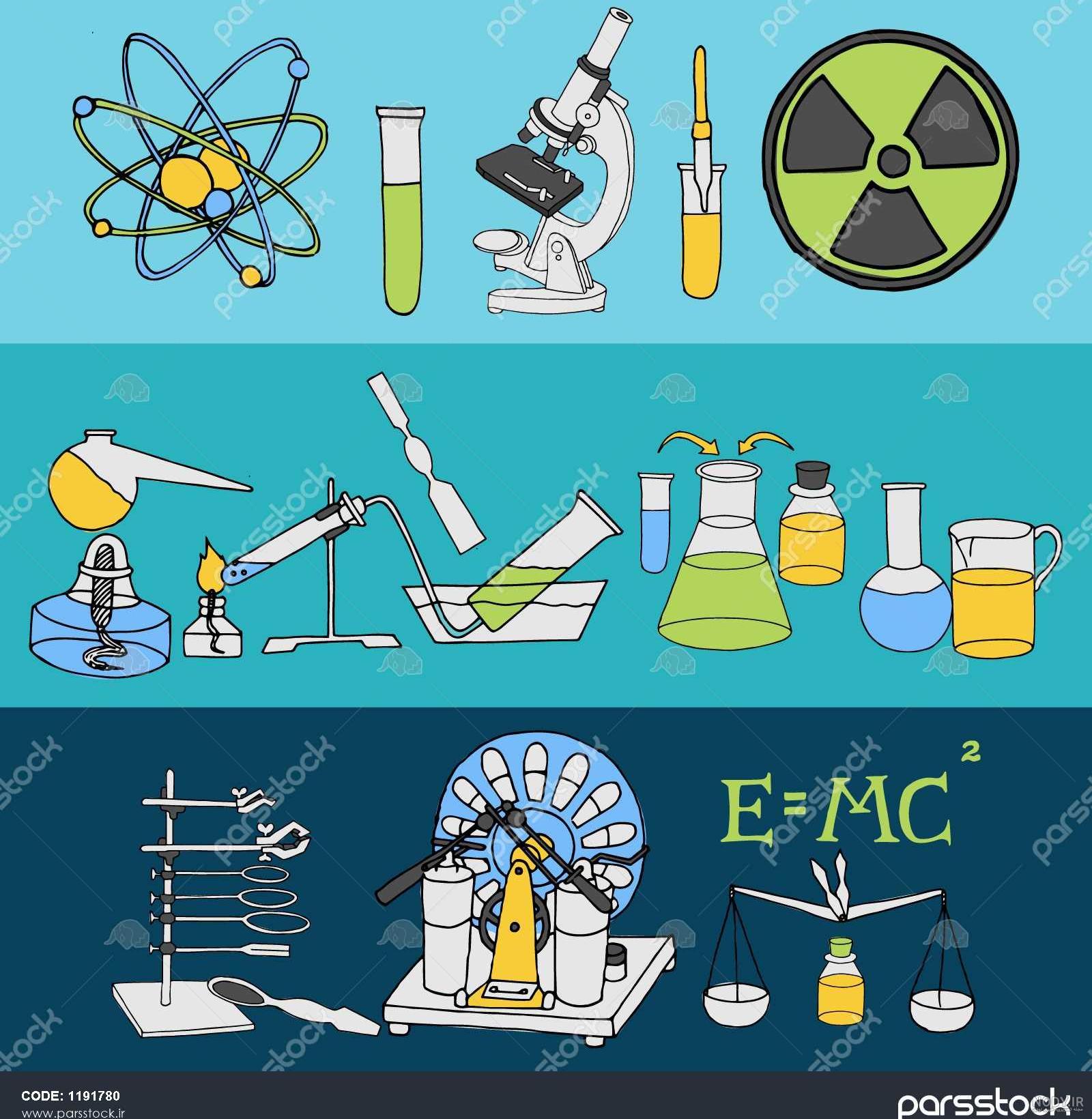  عکس آزمایشگاه کارتونی