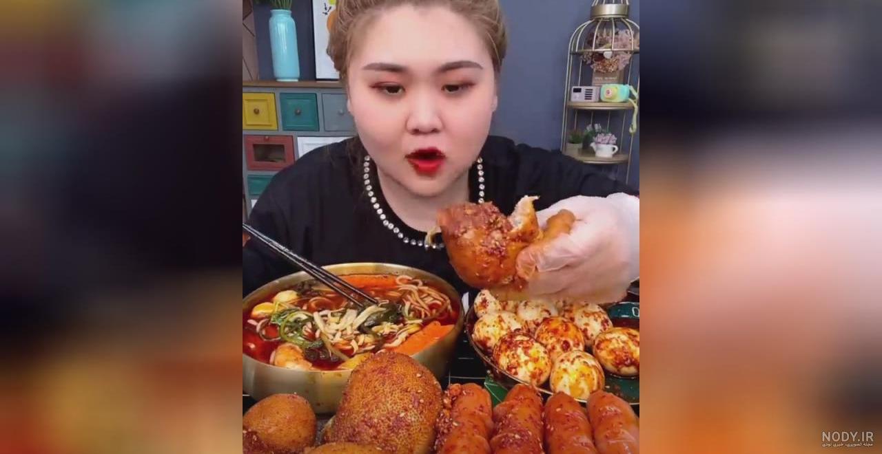خوردن غذای های خوشمزه با صدا / فود اسمر / FOOD ASMR جدید