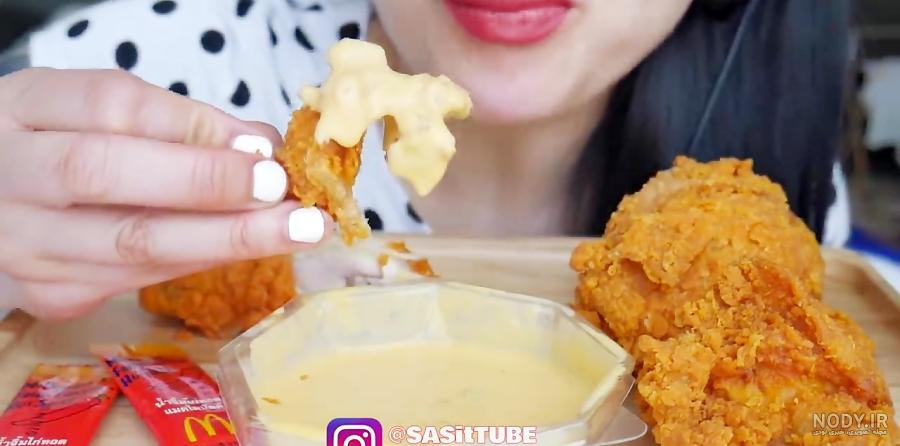 دانلود صدای خوردن غذا 😋😋😋 ASMR (بدون حرف زدن) - فرا دانلود