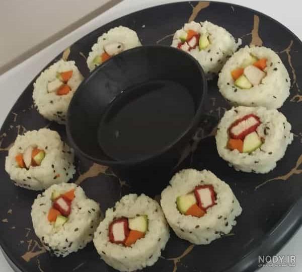 عکس از غذای سوشی