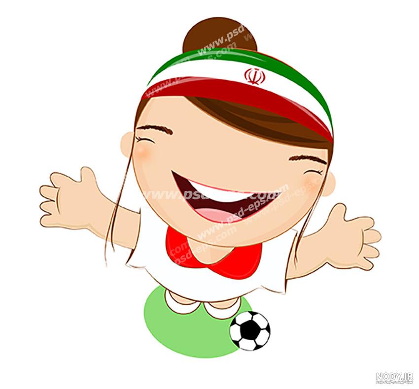 عکس خنده دختر زیبا کارتونی