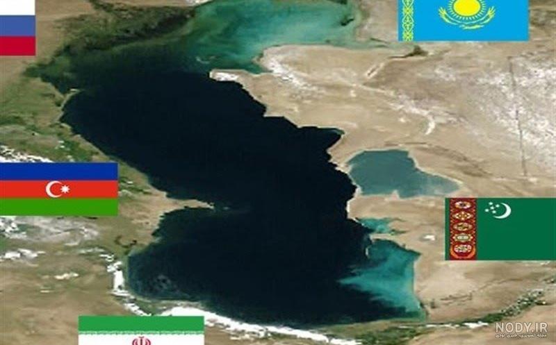 عکس دریای خزر در روسیه