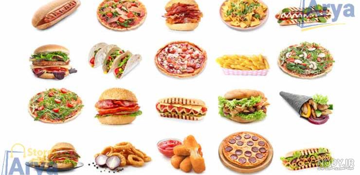 عکس غذاهای فست فودی عکس غذاهای فست فودی