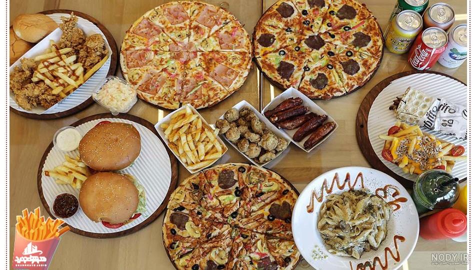 غذای فست فودی همبرگر fast food hamburger غذای فست فودی همبرگر fast food hamburger