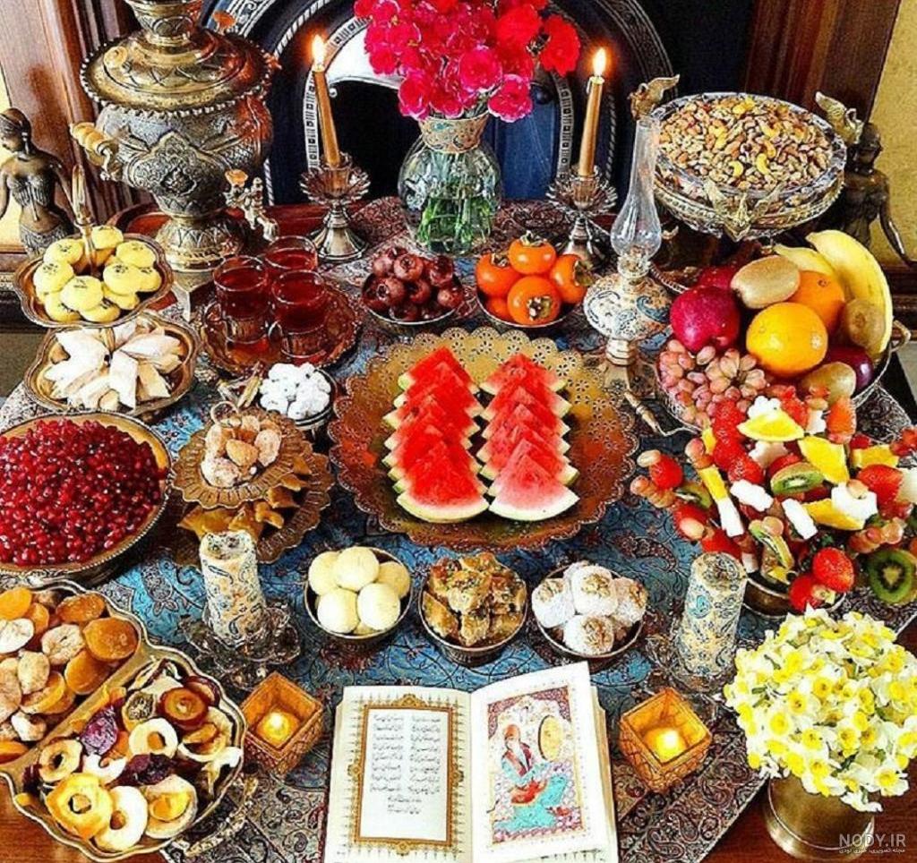 نحوه تزیین سفره شب یلدا 1403|ایده برای چیدمان سفره شب یلدا2024|فروشگاه اینفینیتی نحوه تزیین سفره شب یلدا 1403|ایده برای چیدمان سفره شب یلدا2024|فروشگاه اینفینیتی