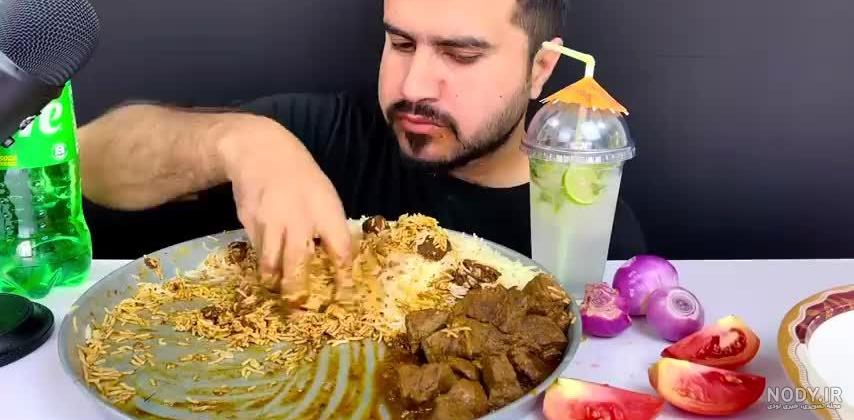 ویدئو غذاخوردن با صدا خوردن تماشایی 6