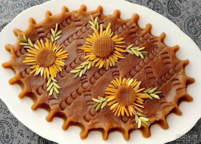 تزیین حلوا | 110 مدل تزیین حلوا جدید و مجلسی برای مراسم ختم - دلبرانه تزیین حلوا | 110 مدل تزیین حلوا جدید و مجلسی برای مراسم ختم - دلبرانه