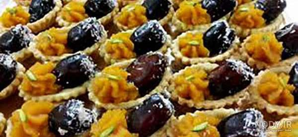 تزیین خرما با حلوا _؟