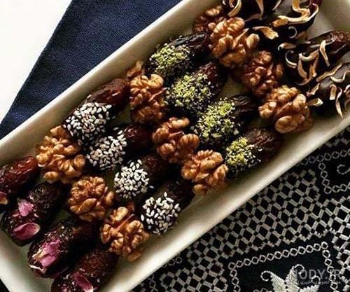 تزیین خرما و سینی خرما برای مراسم ختم + عکس و ایده