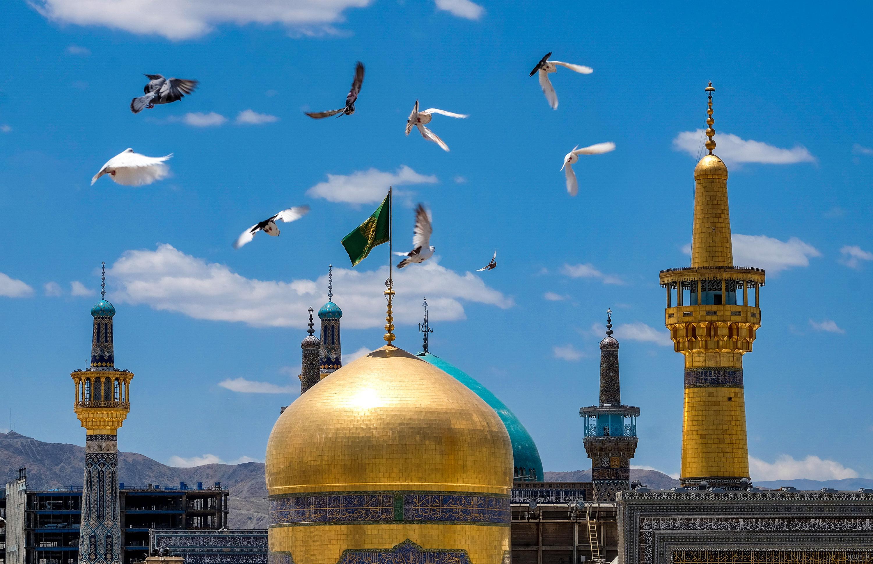 تصاویر هوایی و باکیفیت از حرم امام رضا(ع)