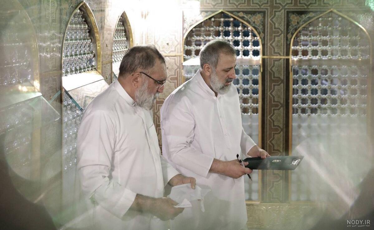 تصویر مزار شهید آیت‌الله رئیسی در حرم رضوی - پایگاه اطلاع رسانی دیارمیرزا