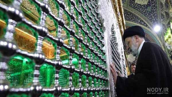 حال‌وهوای مزار رئیس جمهور شهید یک روز پس از تدفین در حرم رضوی