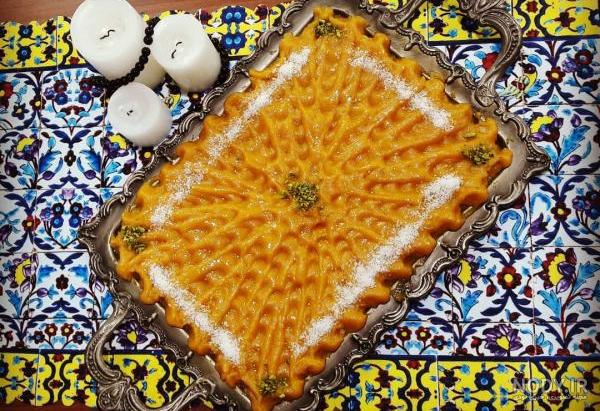 طرز تهیه حلوای زعفرانی طرز تهیه حلوای زعفرانی
