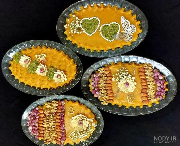 طرز تهیه حلوای زعفرانی طرز تهیه حلوای زعفرانی