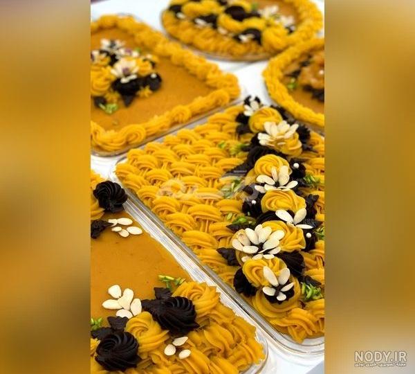 طرز تهیه حلوای زعفرانی مجلسی با طعمی بی نظیر طرز تهیه حلوای زعفرانی مجلسی با طعمی بی نظیر