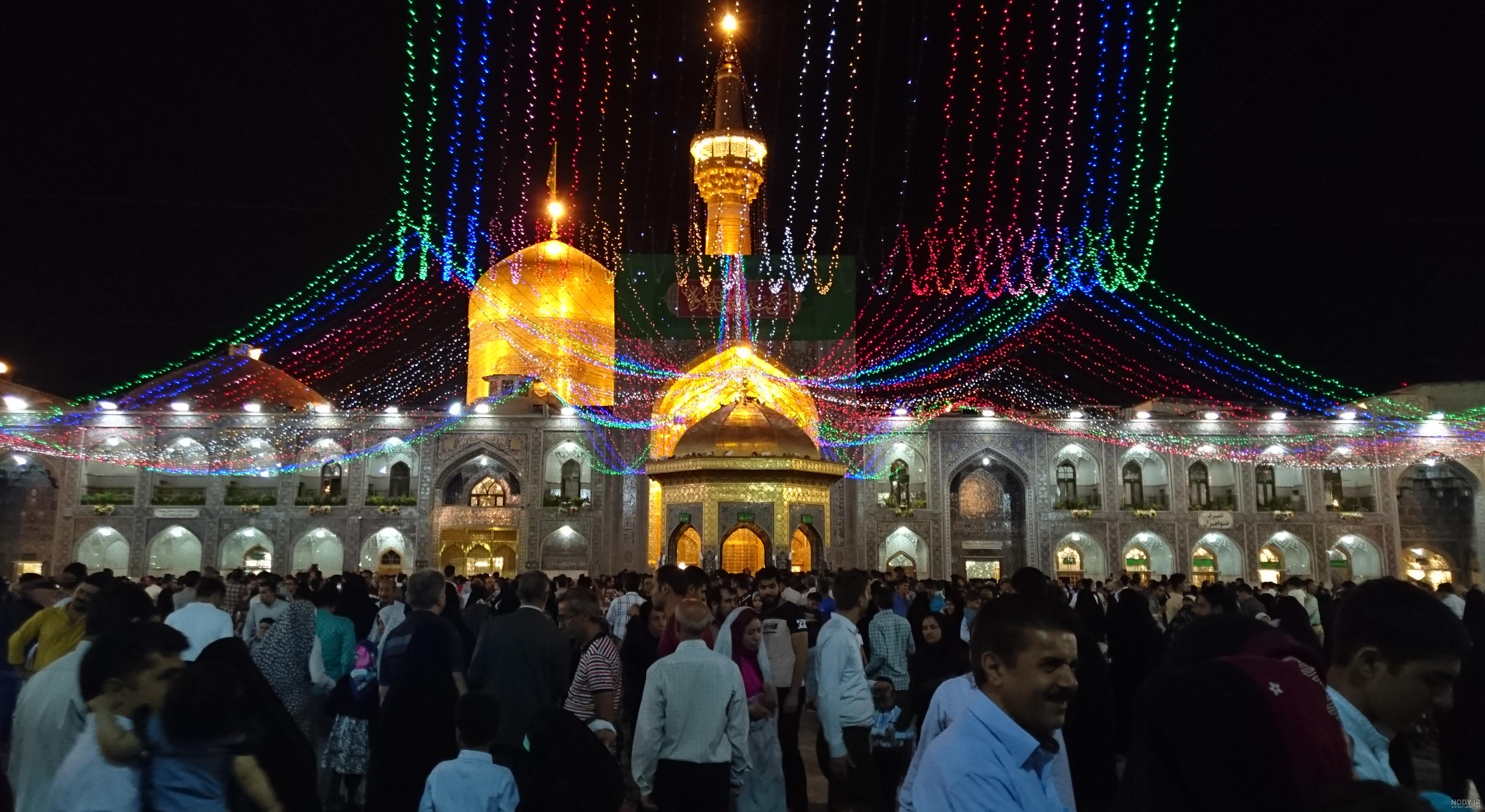 عکس حرم امام رضا برای تصویر زمینه کامپیوتر - عکس نودی