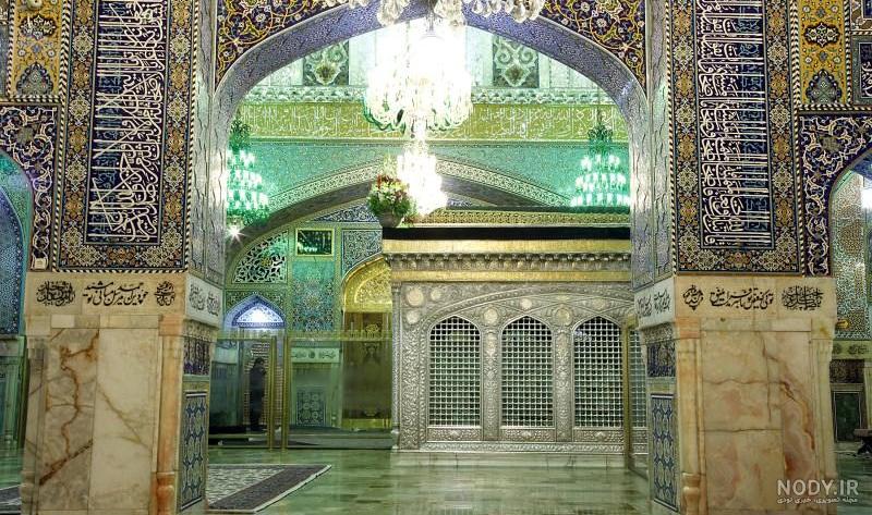 عکس های یادگاری با حرم امام رضا