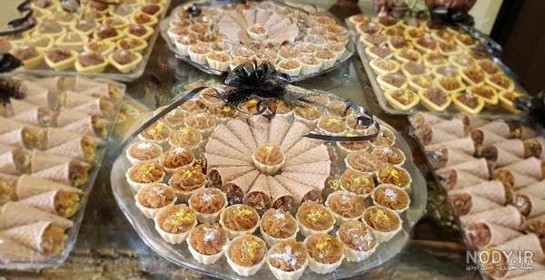 عکسهای تزیین حلوا و خرما - عکس نودی