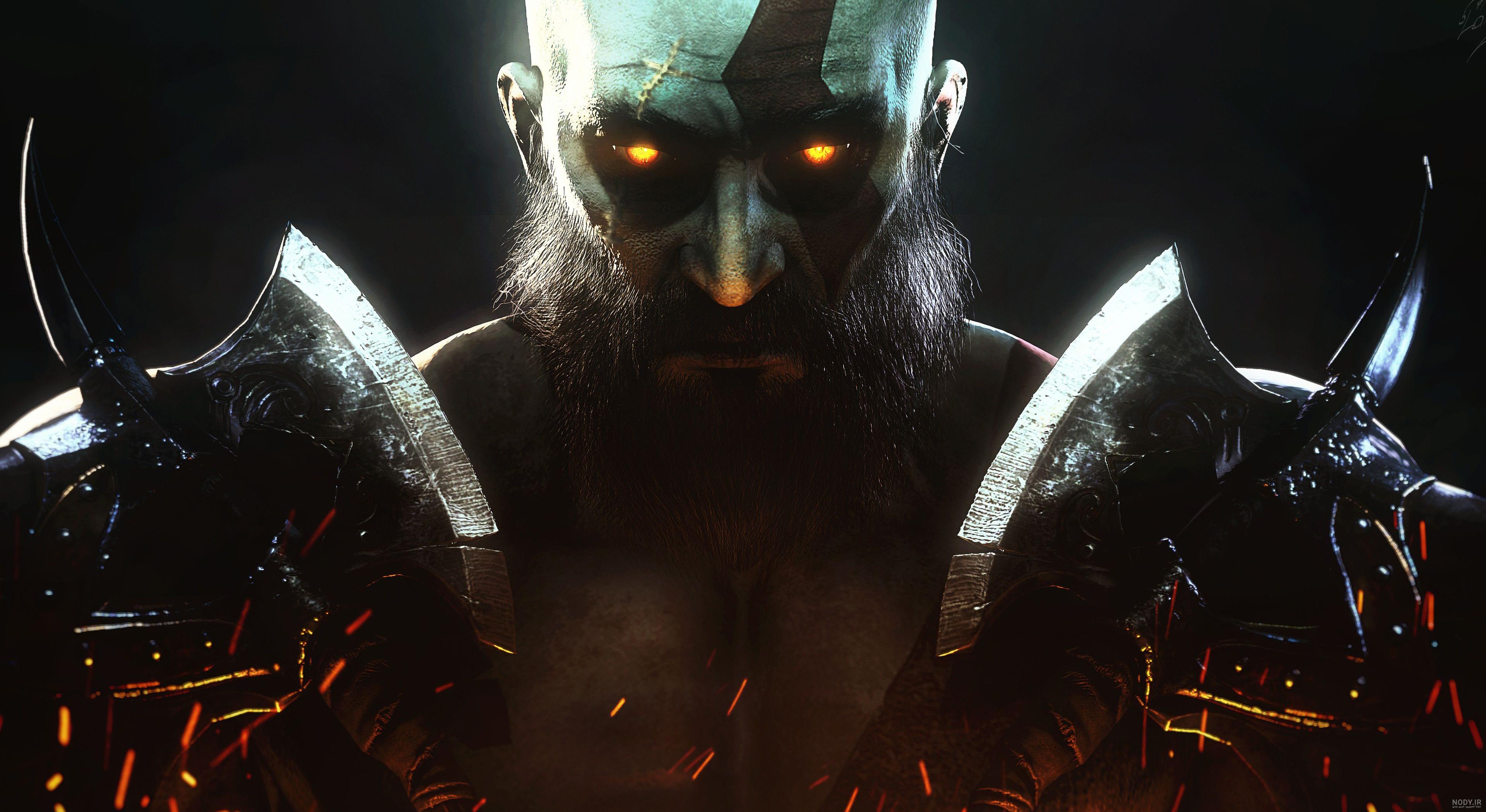 والپیپر بازی God of War | عکس بازی خدای جنگ پس زمینه گیمری