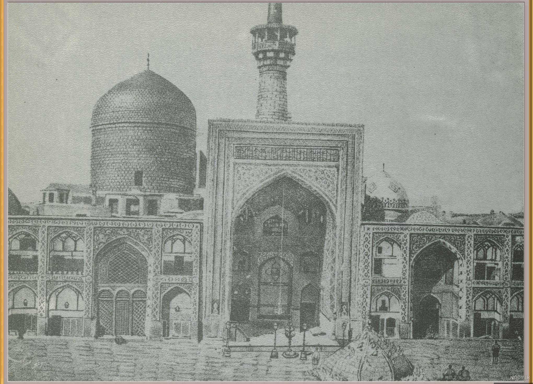 کمپین عکس یادگاری کنار پرده صحن امام رضا (ع) ؛ تکرار نوستالژی زائران رضوی -  رضوی