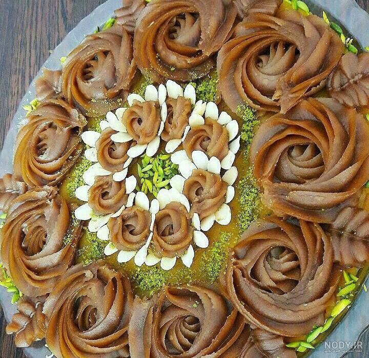 ۳۰ عکس تزیین حلوا ساده با انواع ایده های زیبا و خلاق (ویژه محرم) ۳۰ عکس تزیین حلوا ساده با انواع ایده های زیبا و خلاق (ویژه محرم)