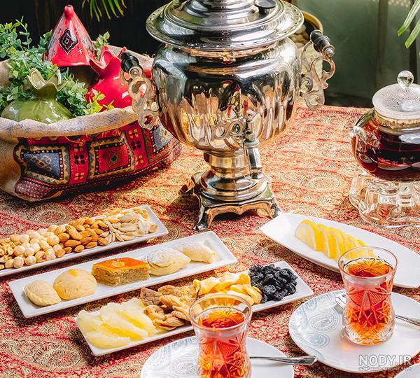 عکس خفن عکس چای در شب