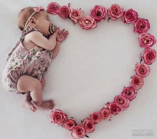 ایده های ژست عکس نوزاد