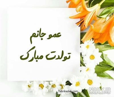 عکس تولدت مبارک عمو جان
