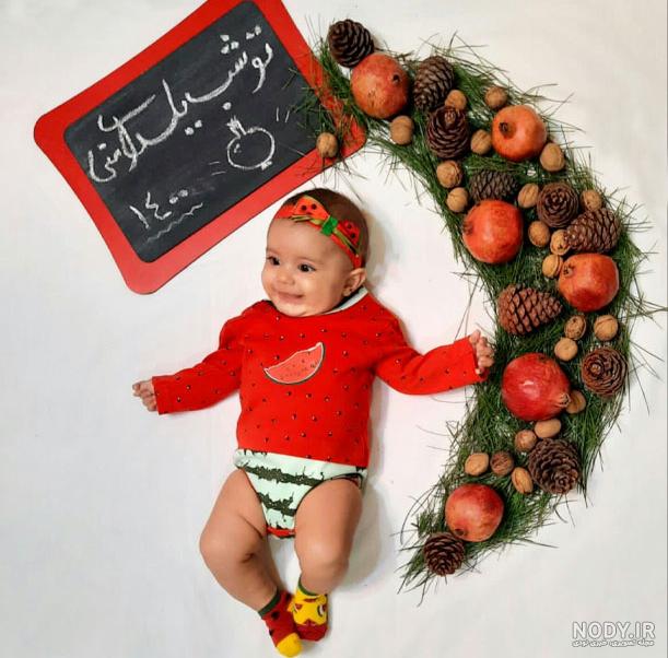 عکس جالب نوزاد
