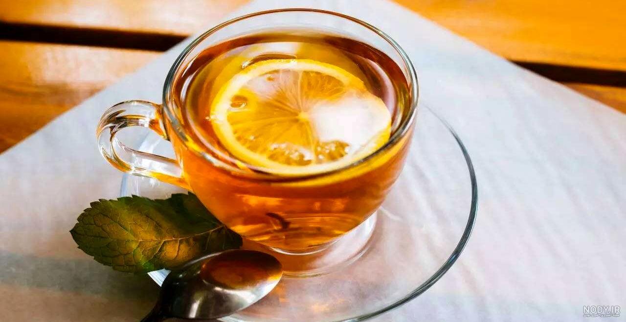 عکس چای لیمو ترش