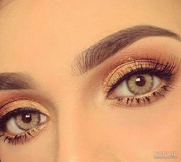 لنز عسلی خاکستری - لنز عسلی - لنز خاکستری - لنز رنگی | 09055421002 | لنزیلا