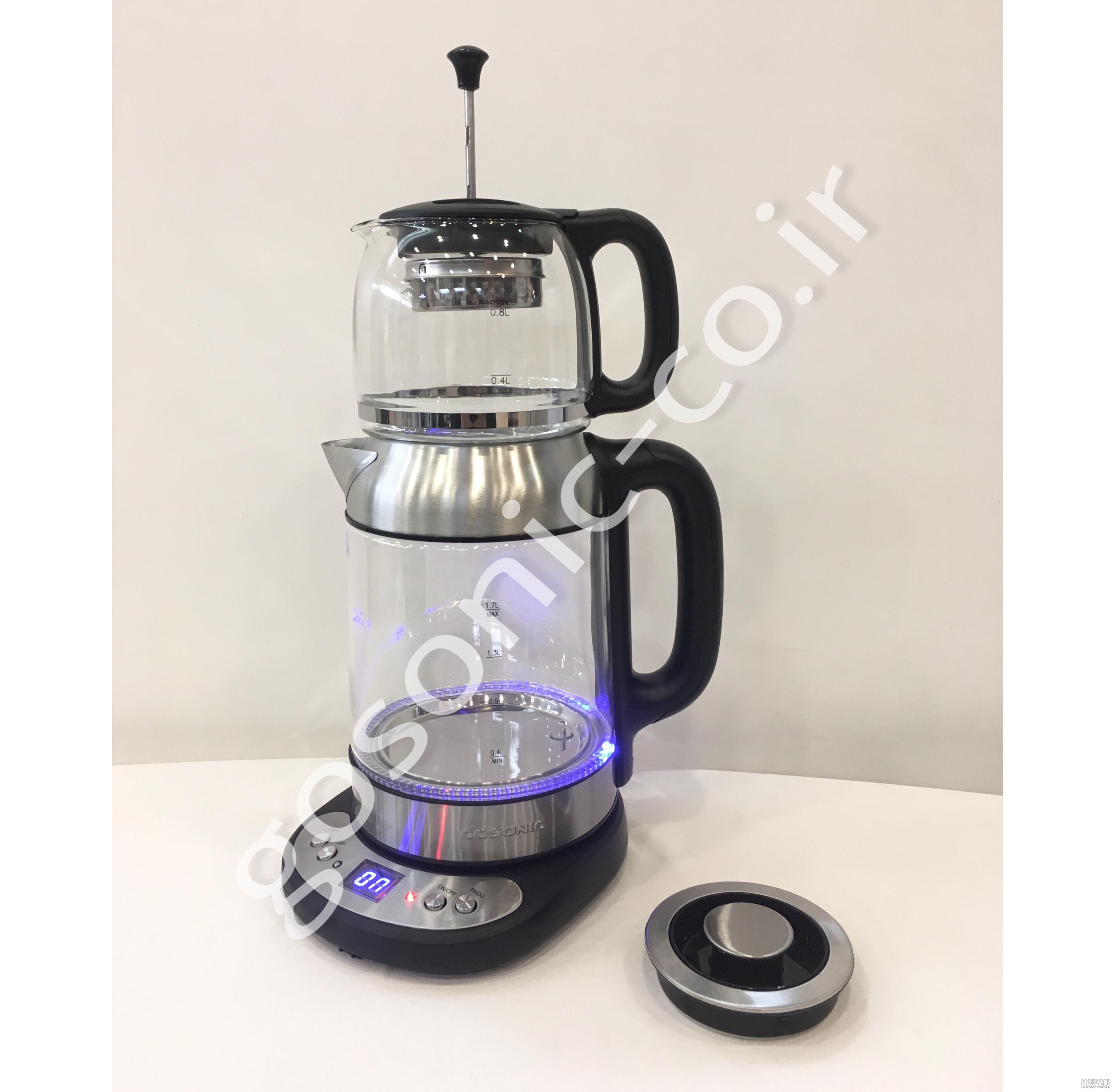 چای ساز سماوری کاستلو مدل CL200 مشکی - انتخاب سنتر چای ساز سماوری کاستلو مدل CL200 مشکی - انتخاب سنتر