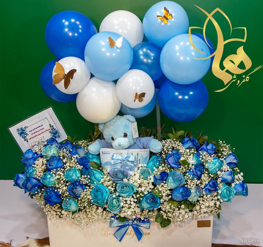 سفارش گل برای تولد | خرید باکس گل و دسته گل رز برای تولد 🎈