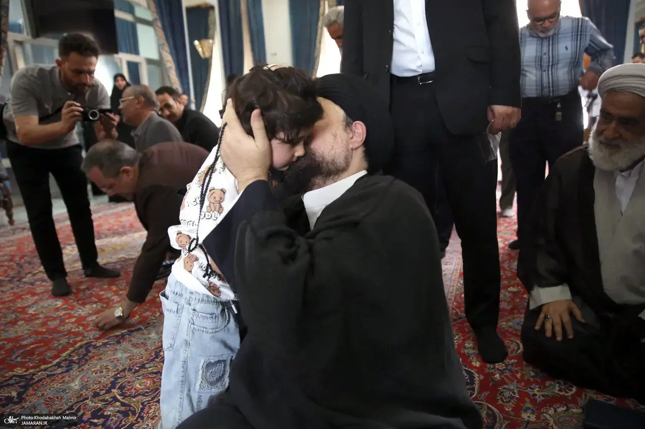 عکس بچگی حسن خمینی