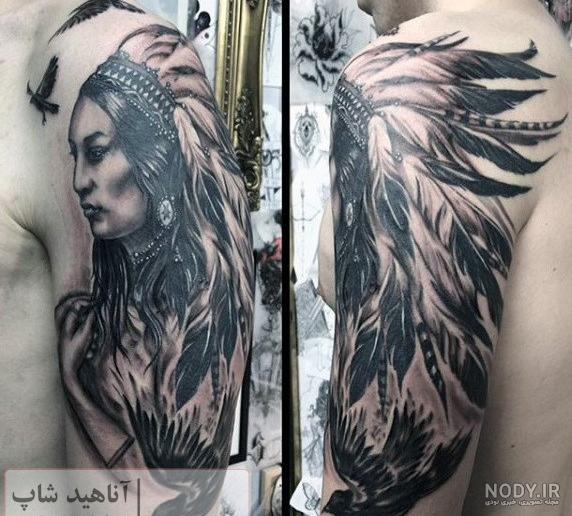 عکس های تاتو مردانه روی بازو