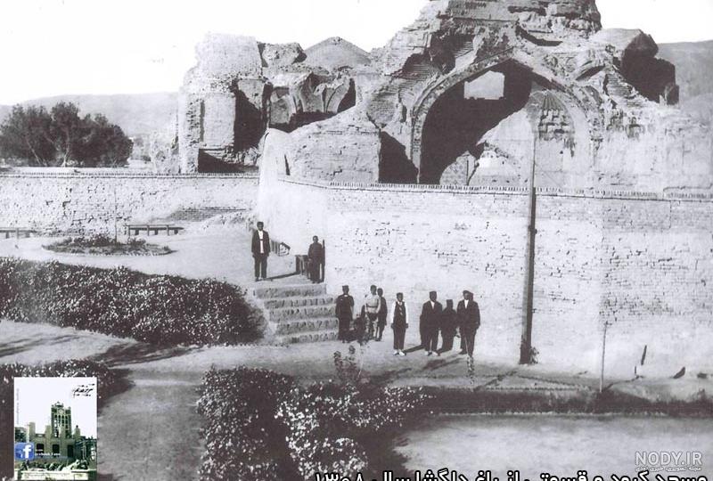 عکس مسجد کبود گنبد
