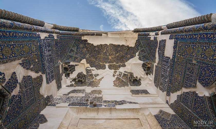 عکس مسجد کبود گنبد کلات - عکس نودی