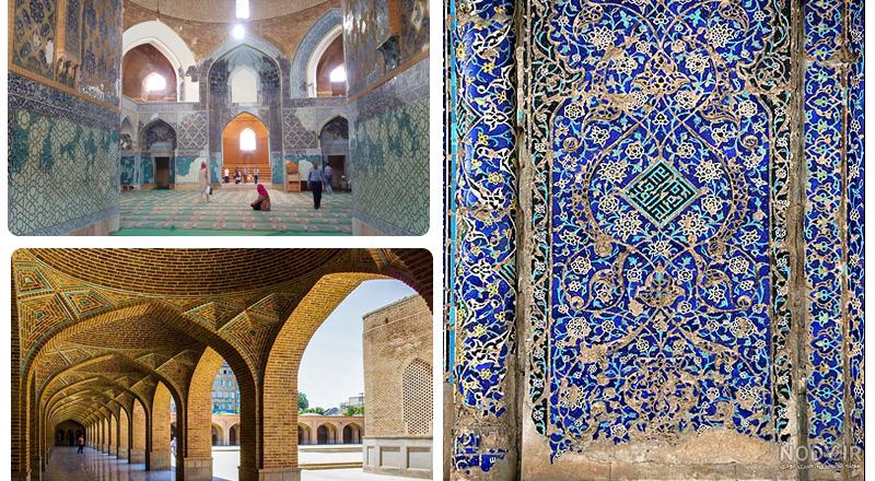 عکس مسجد کبود گنبد کلات - عکس نودی