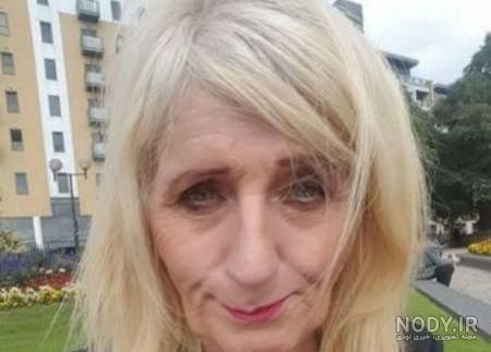 عکس پیرزن تنها