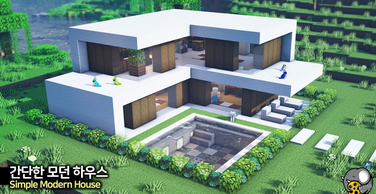 10 ایده برای ساخت خانه در بازی Minecraft