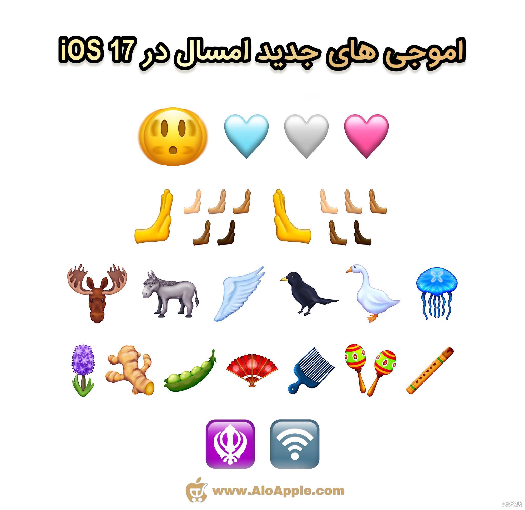 ایموجی های iOS 15.4 به شکل کامل معرفی و عرضه شدند - آیکلاریفاید